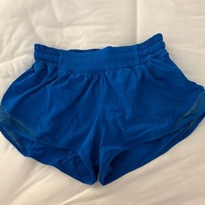 Lululemon Athletica Vibrant Blue Athletic Shorts